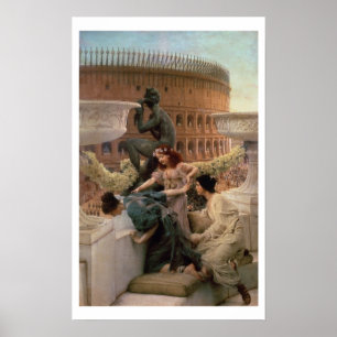 Poster Alma-Tadema   le Colisé, 1896