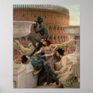 Poster Alma-Tadema le Colisé, 1896