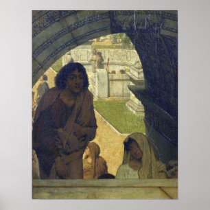 Poster Alma-Tadema - Londres sous une arche romaine