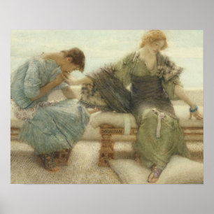 Poster Alma-Tadema Ne plus me demander, 1886