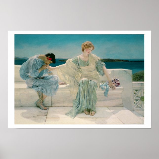Poster Alma-Tadema | Ne plus me demander, 1906 (Devant)