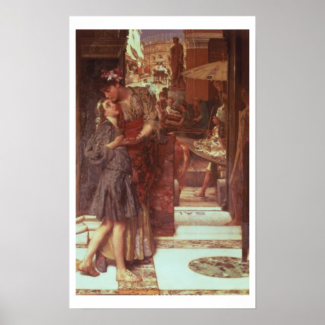 Poster Alma Tadema | the Departure, 1880 (Devant)