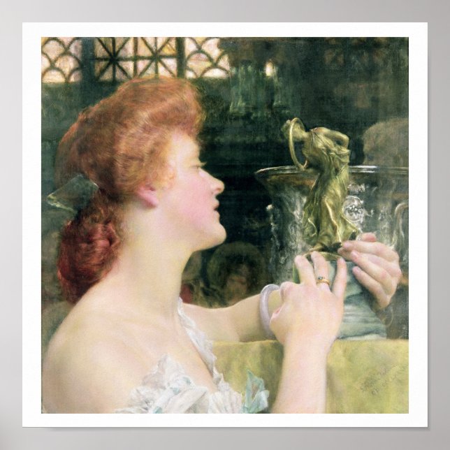 Poster Alma Tadema | The Golden Hour (Devant)