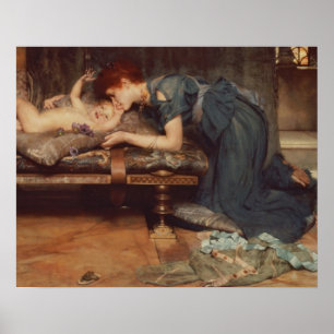 Poster Alma-Tadema   un paradis terrestre, 1891