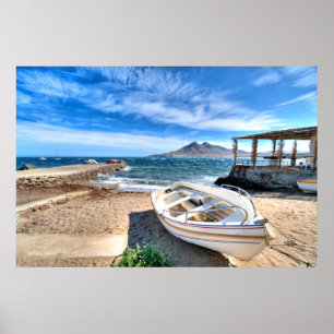 Poster Almería, La Isleta Del Moro   mars Mediterráneo