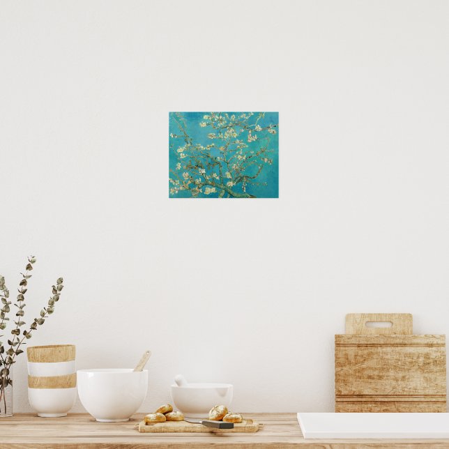 Poster Almond Blossom par Vincent van Gogh (Cuisine)