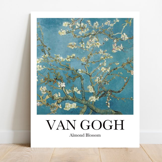 Poster Almond Blossom par Vincent van Gogh (Van Gogh's Blossoming Hope: Almond Blossom Poster. Celebrate new beginnings!)