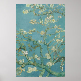 Poster Almond Blossom Vincent van Gogh 1890