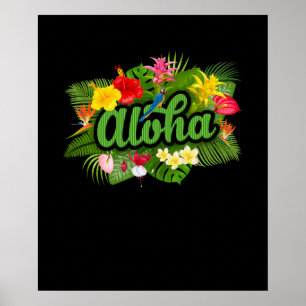 Poster Aloha Hawaii Hawaii