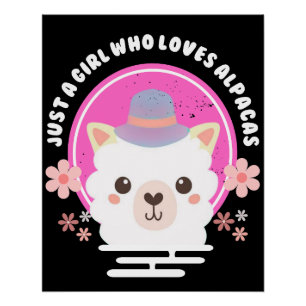 Poster Alpacas vintages