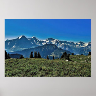 Poster Alpes de Suisse