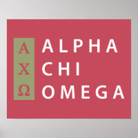 Alpha Chi Omega | Logo empilé