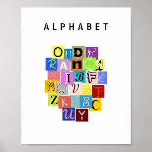 Poster Alphabet