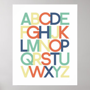 Poster Alphabet
