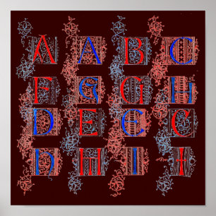 Poster Alphabet
