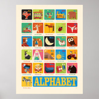 Poster Alphabet