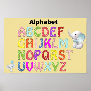 Poster alphabet