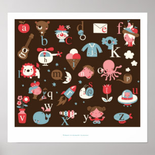 Poster alphabet
