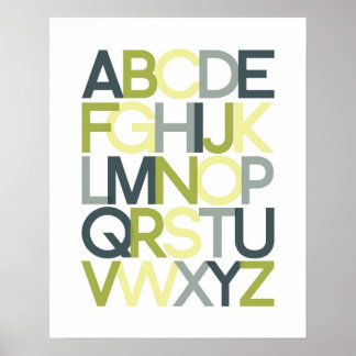 Poster Alphabet