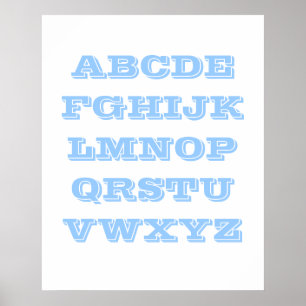 Poster Alphabet