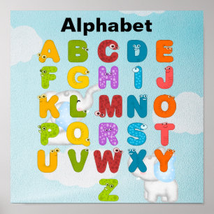 Poster alphabet