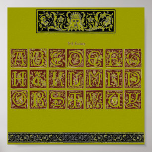 Poster Alphabet
