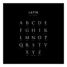 Alphabet latin