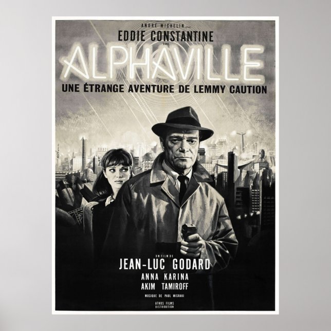 Poster Alphaville Vintage (Devant)