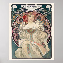 Alphonse Mucha Art Print | Chef-d'oeuvre Art nouve