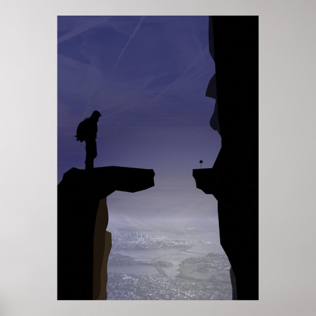 Poster Alpiniste (Devant)