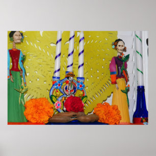 Poster Altar Catrinas