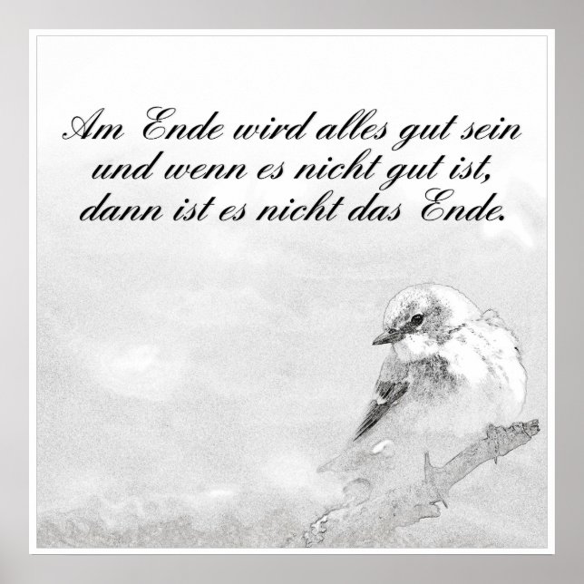Poster Am Ende avec alles gut sein (Devant)