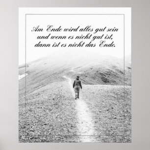 Poster Am Ende avec alles gut sein