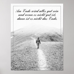 Poster Am Ende avec alles gut sein