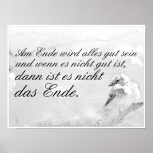 Poster Am Ende avec alles gut sein