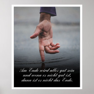 Poster Am Ende avec alles gut sein