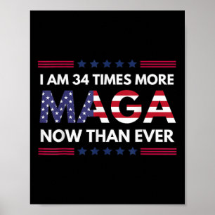 Poster Am &# ; Times Plus De Maga Maintenant Que Jamais L