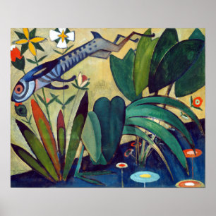 Poster Amadeo de Souza Cardoso Le saut du lapin