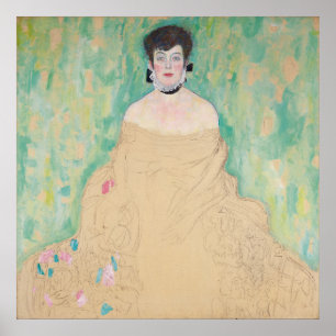 Poster Amalie Zuckerkandl — Gustav Klimt (1917-18)
