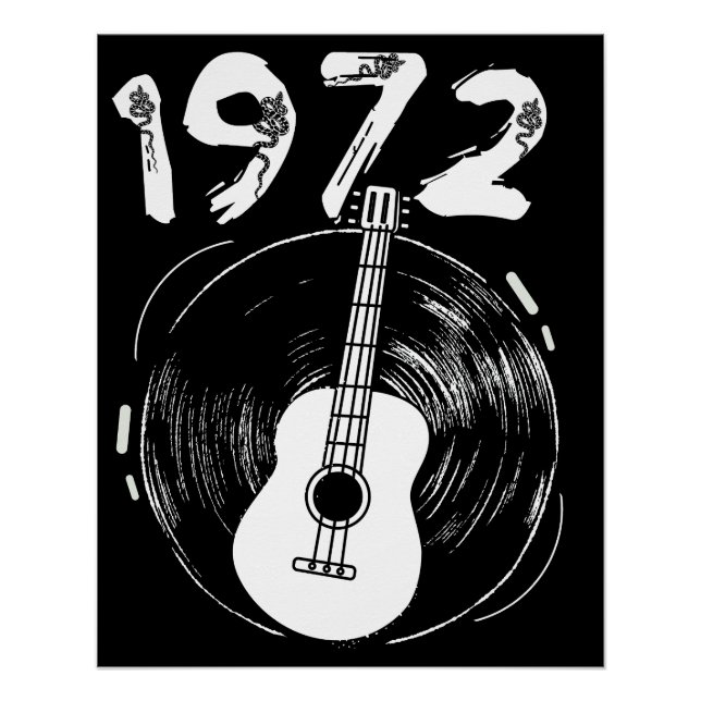 Poster amant guitare (Devant)