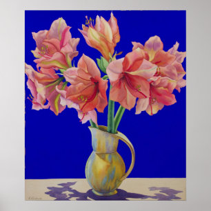Poster Amaryllis dans une cruche 2007
