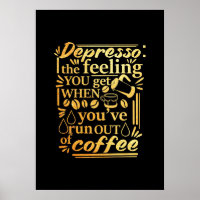 Amateur de café Vous n'avez plus de café