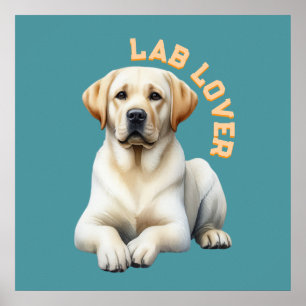 Poster Amateur de chien Labrador Retriever