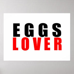 Poster Amateur d'oeufs