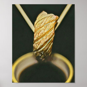 Poster Amateur japonais de sushi