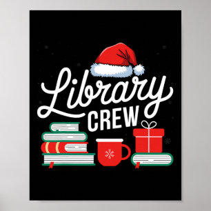 Poster Amateurs de livres de l'équipe de bibliothèque Lib