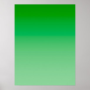 Poster AMBIANCE ÉTÉ – Herbe Fraîche clair à profond
