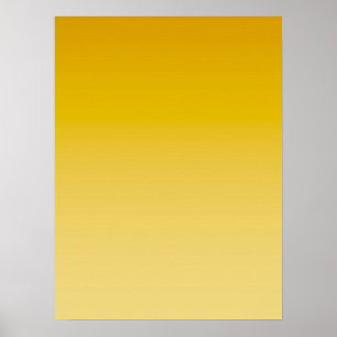 Poster AMBIANCE PRINTEMPS – Jaune doux   clair à profond 