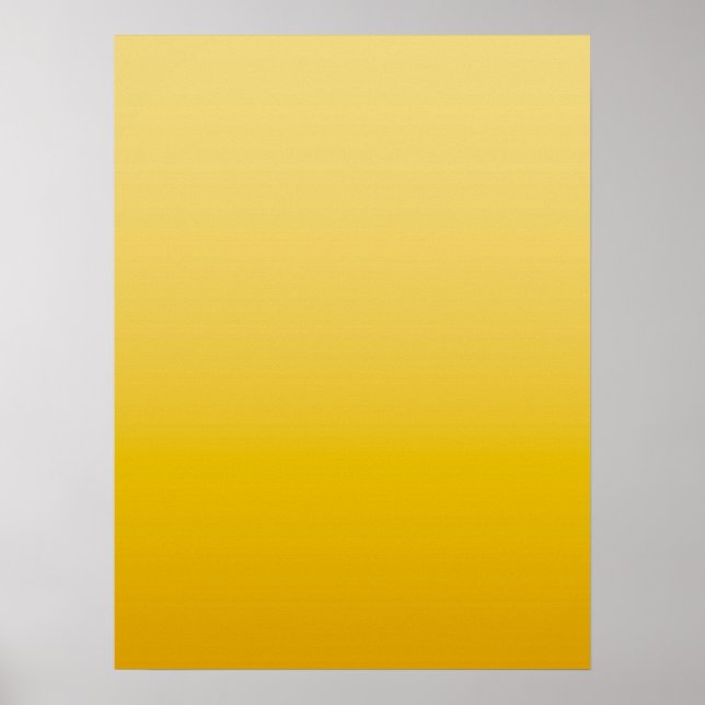 Poster AMBIANCE PRINTEMPS – Jaune doux | profond à clair  (Devant)