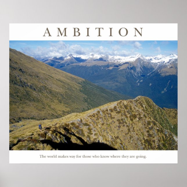 Poster Ambition (Devant)